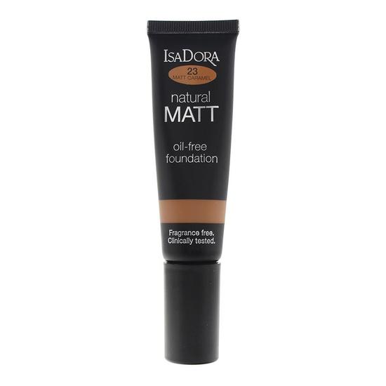IsaDora Natural Matte Oil-Free Foundation 23 Caramel