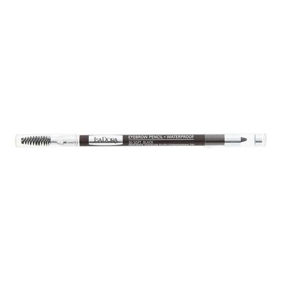 IsaDora Waterproof 30 Soft Black Eyebrow Pencil 1.2g 1.2 g
