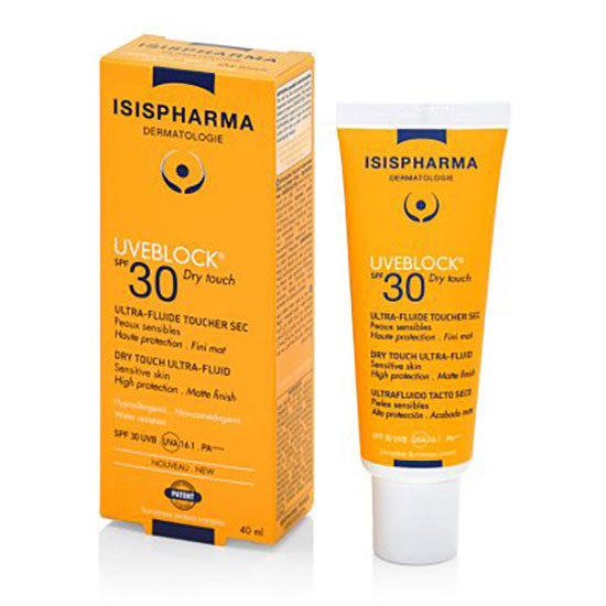 IsisPharma Uveblock Dry Touch Ultra Fluid 40ml