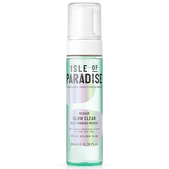 Isle of Paradise Glow Clear Self Tanning Mousse