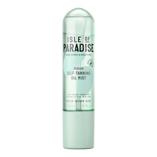 Isle of Paradise Self-Tanning Oil Mist Green - Medium