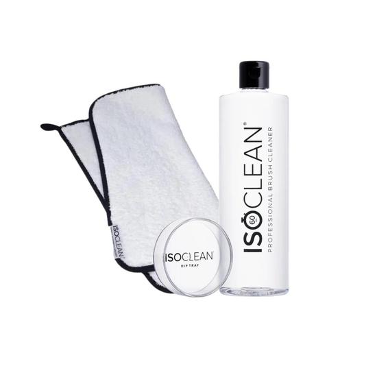 ISOCLEAN Easy Pour Brush Cleaner & Microfibre Towel