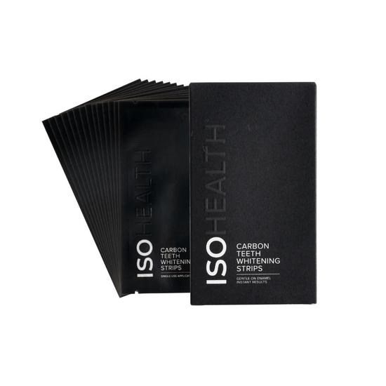ISOCLEAN ISOHEALTH Teeth Whitening Strips Available In Clear Or Carbon
