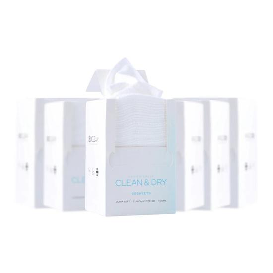 ISOCLEAN ISOSKIN Cotton Cleansing Towels 6 Pack
