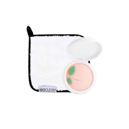ISOCLEAN Scented Makeup Brush Soap + Mini Microfibre Towel Bundle Blueberry