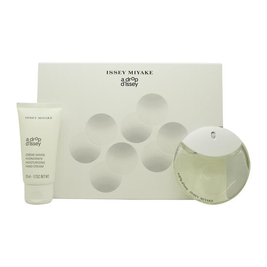 Issey Miyake A Drop d'Issey Gift Set 50ml Eau De Parfum + 50ml Hand Cream