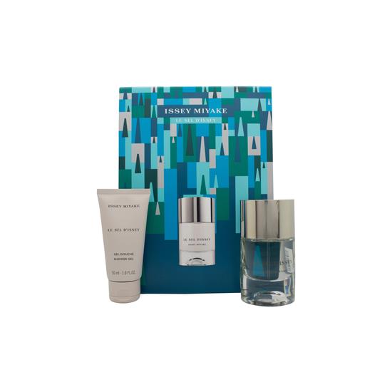 Issey Miyake Le Sel D'Issey Gift Set 50ml Eau De Toilette + 50ml Shower Gel