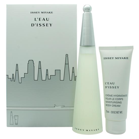 Issey Miyake L'Eau D'Issey Gift Set 100ml Eau De Toilette + 75ml Body Lotion