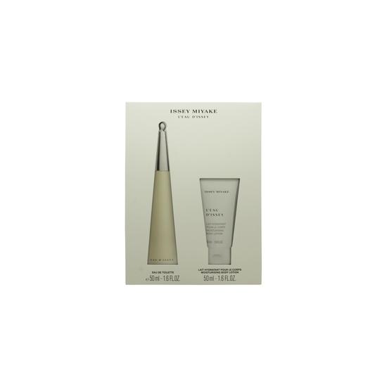 Issey Miyake L'Eau D'Issey Gift Set 50ml Eau De Toilette + 50ml Body Lotion