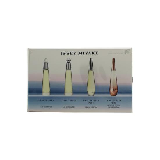 Issey Miyake L'Eau D'Issey Miniature Gift Set 3.5ml L'eau D'issey Nectar Pure Eau De Parfum + 3.5ml L'eau D'issey Pure Eau De Parfum + 3.5ml L'eau D'issey Eau De Parfum