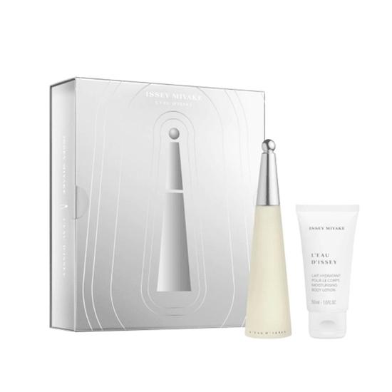 Issey Miyake L'Eau D'Issey Pour Femme Eau De Toilette Set 50ml EDT + 50ml Body Lotion