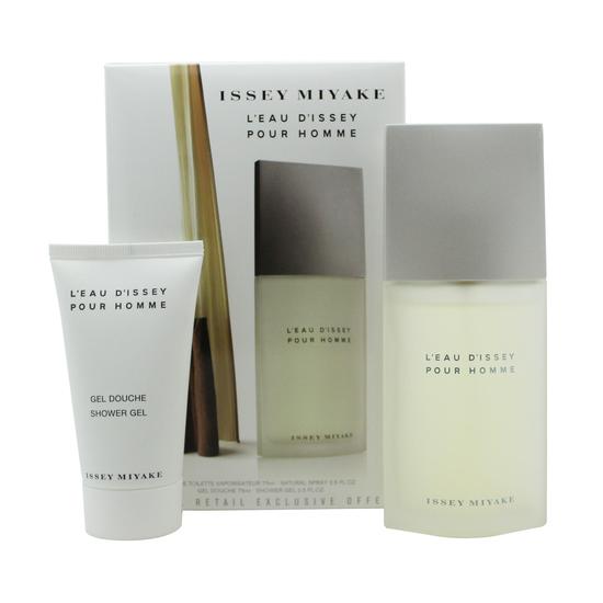 Issey Miyake L'Eau D'Issey Pour Homme Eau De Toilette Gift Set With Shower Gel & Aftershave Balm