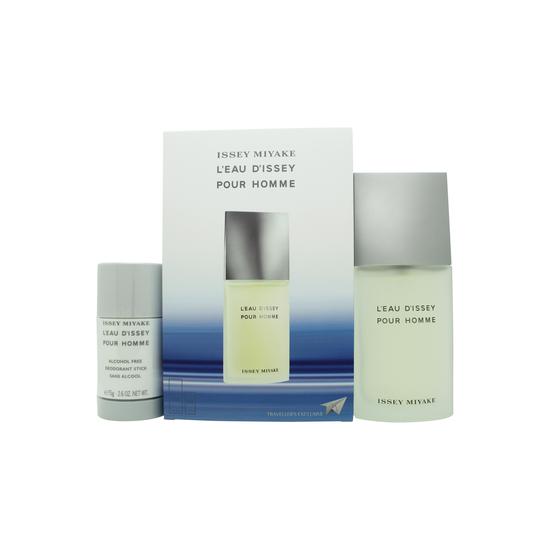 Issey Miyake L'Eau D'Issey Pour Homme Gift Set 75ml Eau De Toilette + 75g Deodorant Stick