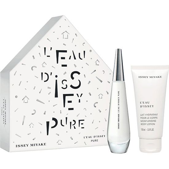 Issey Miyake L'Eau d'Issey Pure Eau De Toilette Spray Gift Set 50ml