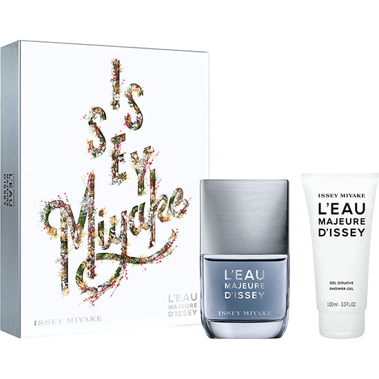 Issey Miyake L'Eau Majeure d'Issey Eau De Toilette Spray Gift Set 50ml