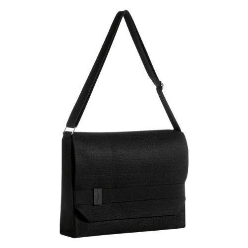 Issey Miyake Nuit D'Issey Soft Satchel Black Shoulder Messenger Bag
