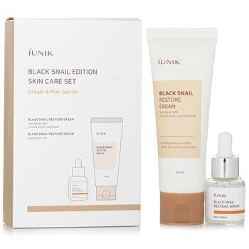 IUNIK Black Snail Edition Skin Care Set 2pcs