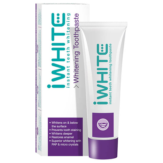 iWhite Instant Teeth Whitening Toothpaste