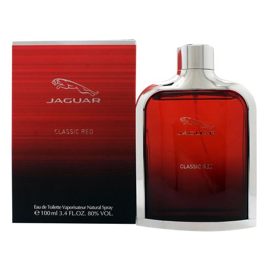 Jaguar Classic Red For Men Eau De Toilette 100ml