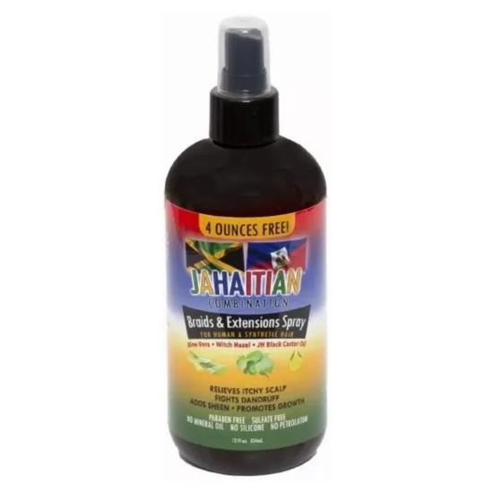 Jahaitian Braids & Extensions Spray 12oz