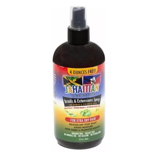 Jahaitian Braids & Extensions Spray Xtra Dry