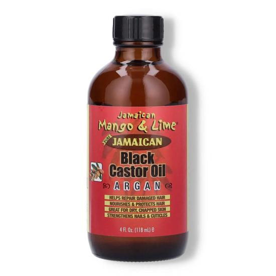 Jamaican Mango and Lime Black Castor Oil Argan 4oz