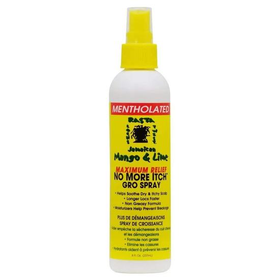 Jamaican Mango and Lime No More Itch Gro Spray Mentholated 8oz