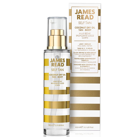 James Read Tan Coconut Dry Body Tan Oil