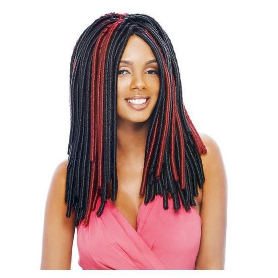 Janet Collection Noir 2 X Value Pack Synthetic Softex Dread Loc Braid