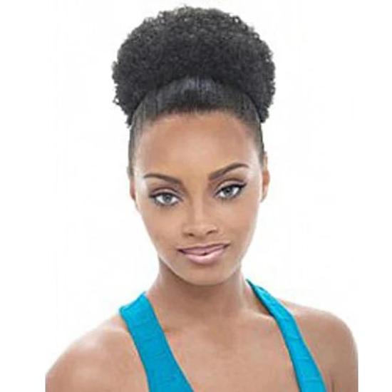 Janet Collection Noir Every Time Syn Afro Mini String Ponytail