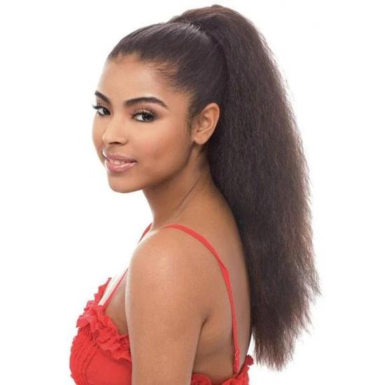 Janet Collection Noir Every Time Syn New Dream Choice Long DS Ponytail 613