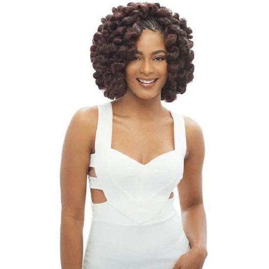 Janet Collection Noir Synthetic 2 X Bounce Twist Braid 27