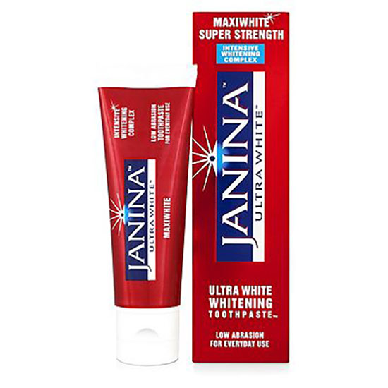 Janina Ultra White Maxiwhite Super Strength Whitening Toothpaste 75ml