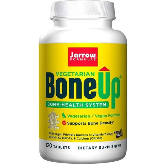 Jarrow Formulas BoneUp Vegetarian With Calcium Citrate Tablets 120 Tablets