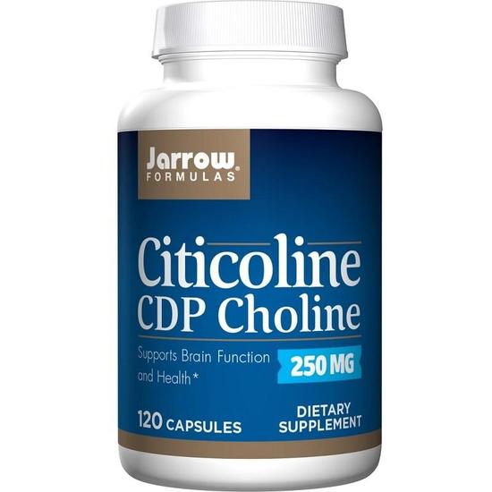 Jarrow Formulas Citicoline CDP Choline 250mg Capsules 120 Capsules