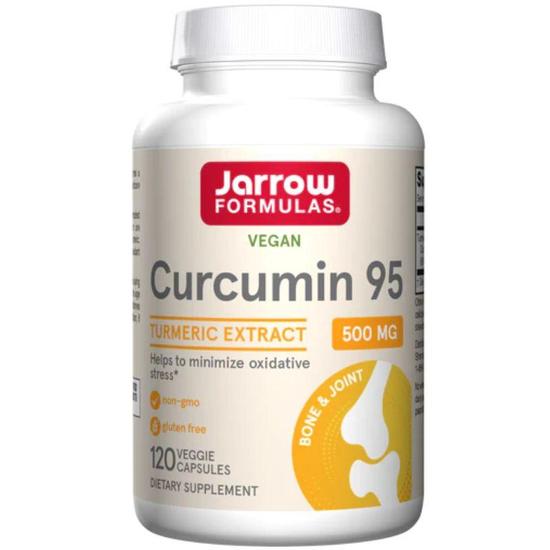 Jarrow Formulas Curcumin 95 500mg Vegicaps 120 Vegicaps