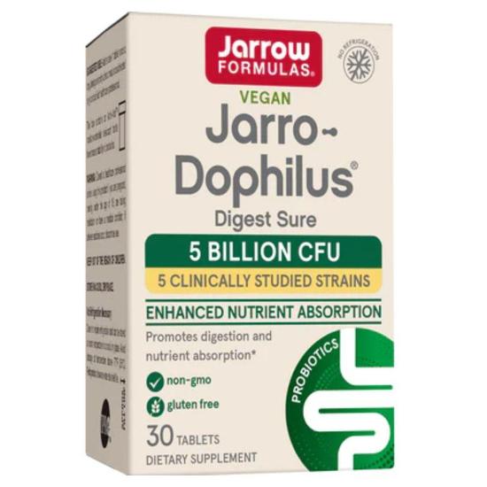 Jarrow Formulas Jarro-Dophilus Digest Sure Tablets 30 Tablets