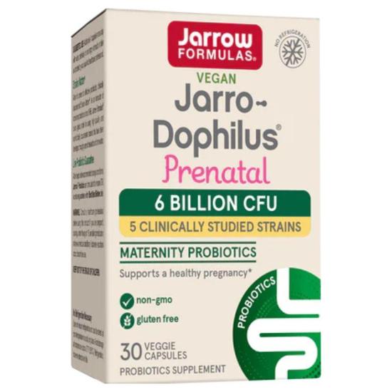 Jarrow Formulas Jarro-Dophilus Prenatal 6bn CFU Capsules 30 Capsules