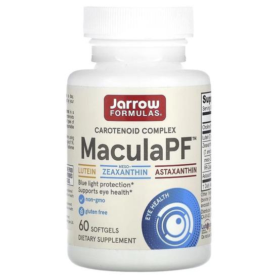 Jarrow Formulas Macula PF Softgels 60 Softgels