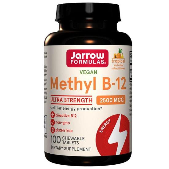 Jarrow Formulas Methyl B12 2500mcg Lozenges 100 Lozenges