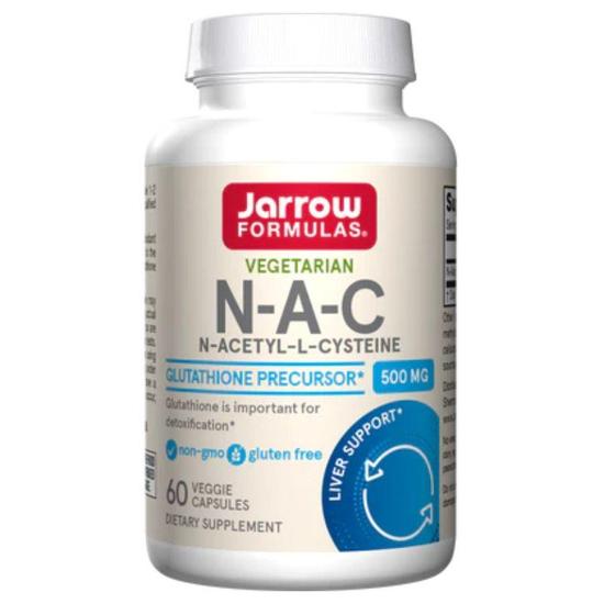 Jarrow Formulas N-A-C 500mg Capsules 60 Capsules