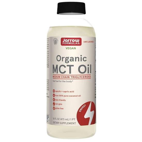 Jarrow Formulas Organic MCT Oil Unflavored 473ml