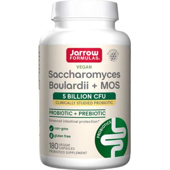 Jarrow Formulas Saccharomyces Boulardii + MOS Vegicaps 180 Vegicaps