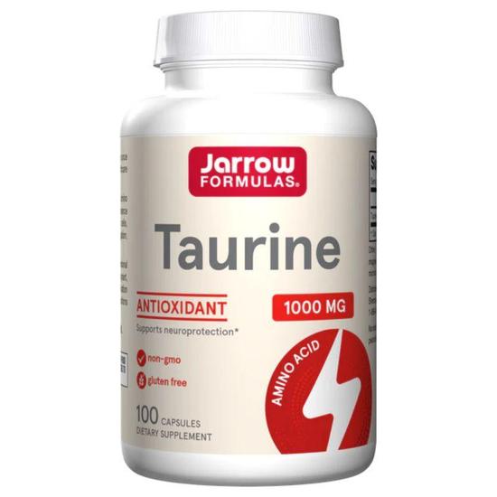 Jarrow Formulas Taurine 1000mg Capsules 100 Capsules