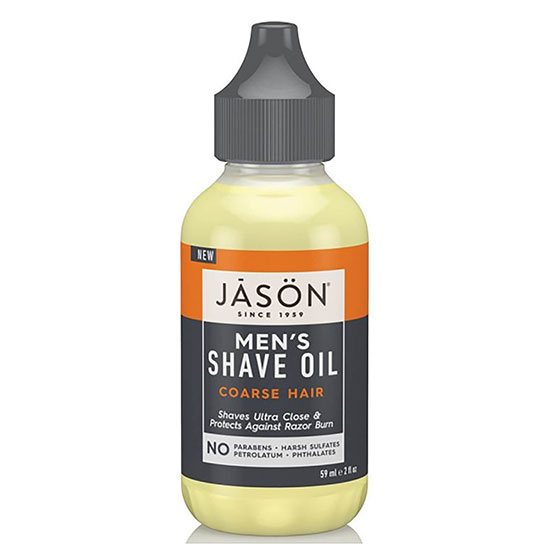 JASON Men's Shave Oil Coarse Hair