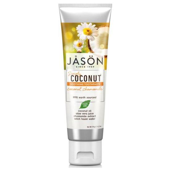 JASON Simply Coconut Soothing Toothpaste Coconut Chamomile