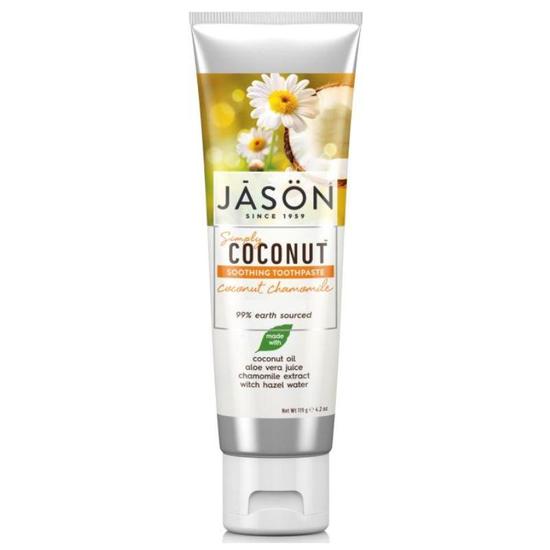 JASON Simply Coconut Soothing Toothpaste Coconut Chamomile 119g