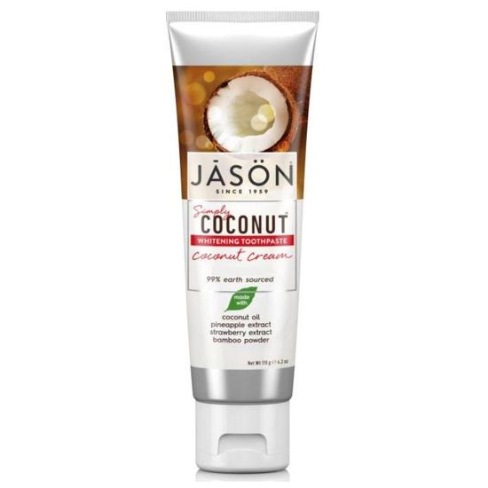 JASON Simply Coconut Whitening Toothpaste Coconut Cream 119g