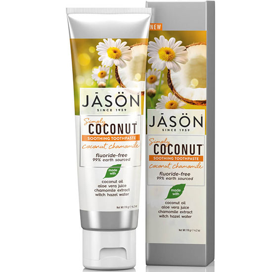 JASON Soothing Coconut Chamomile Toothpaste