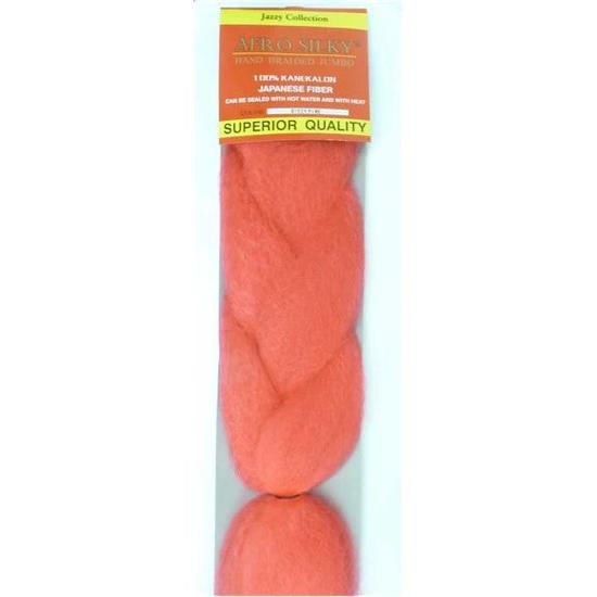 Jazzy Synthetic Afro Silky Jumbo Braid 1B